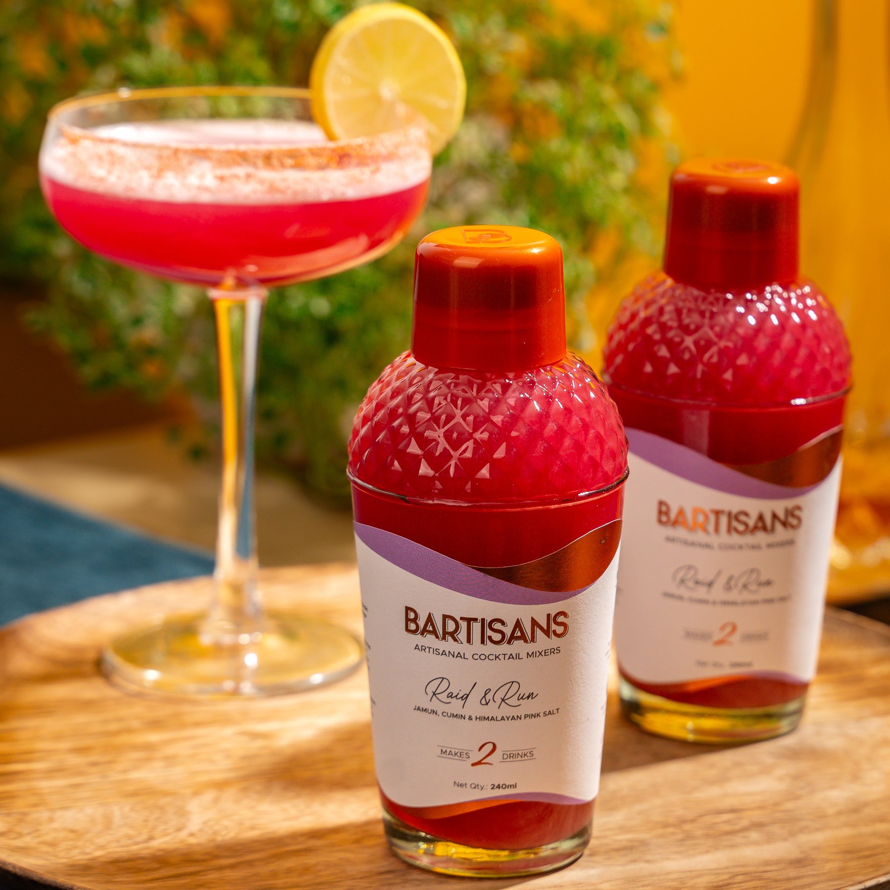 Raid and Run (2 Drinks)