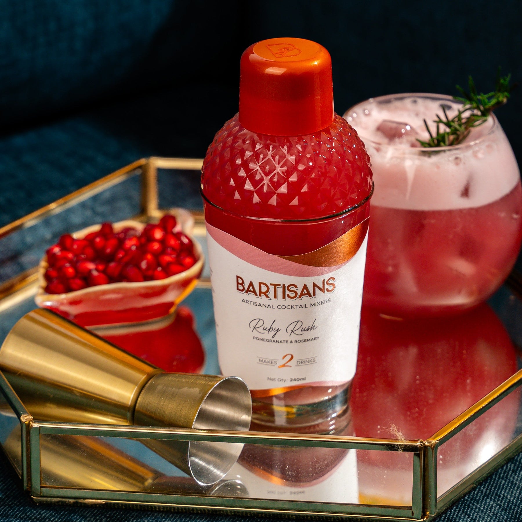 Ruby Rush 2-serve bottle