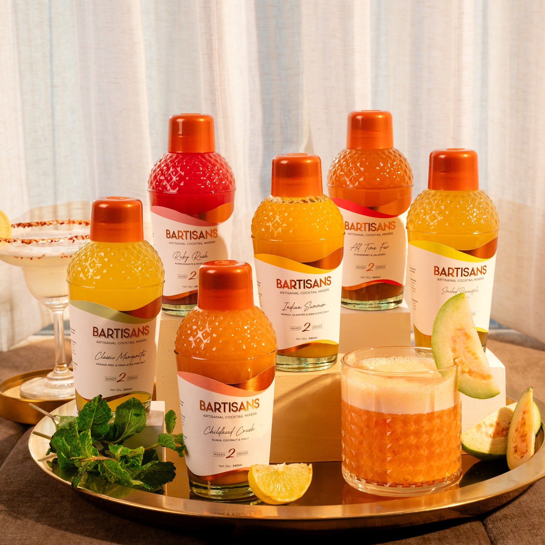 The Bartisans Ultimate Trial Pack II (Makes 12 Drinks)