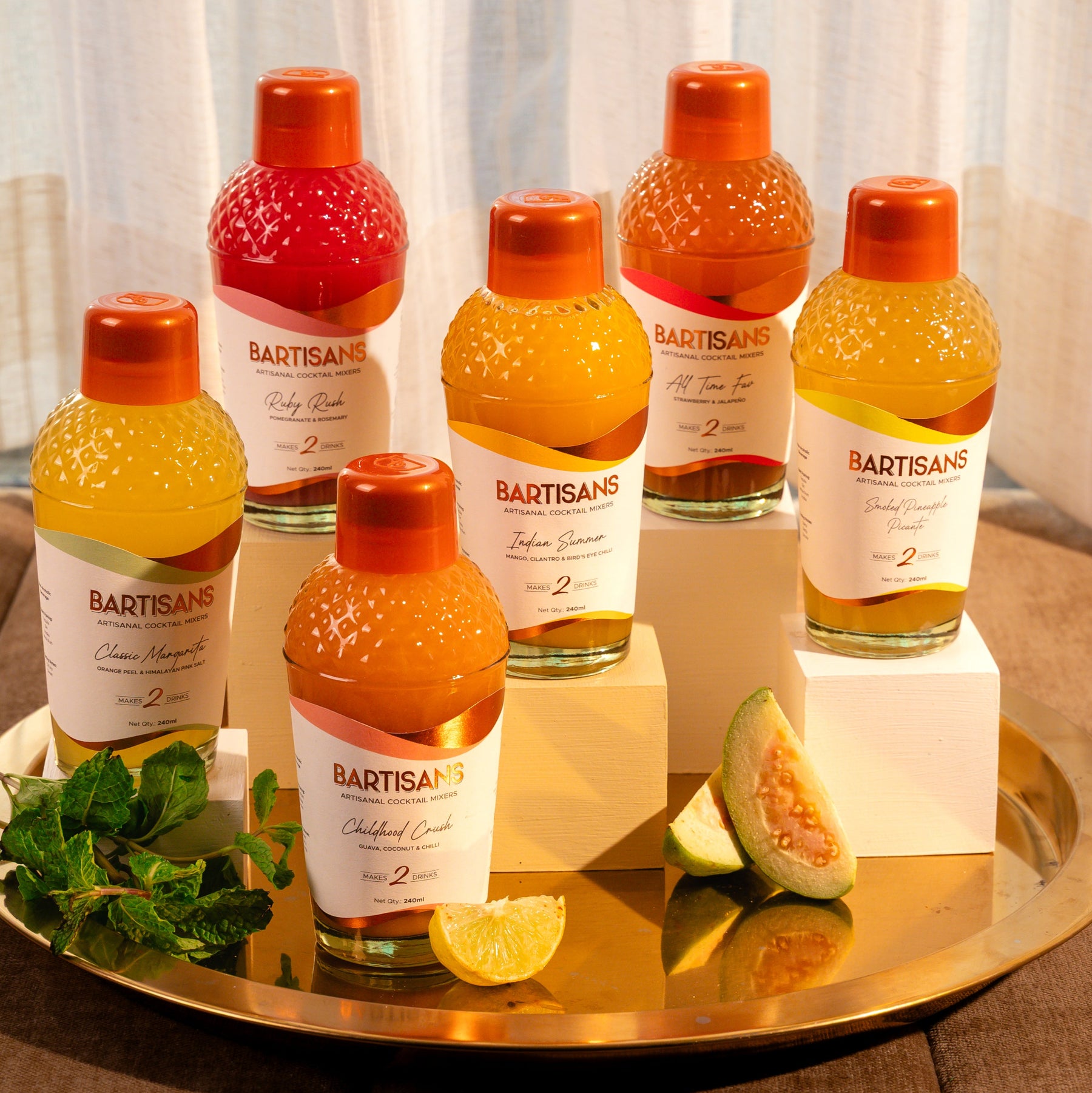 The Bartisans Ultimate Trial Pack II (Makes 12 Drinks)