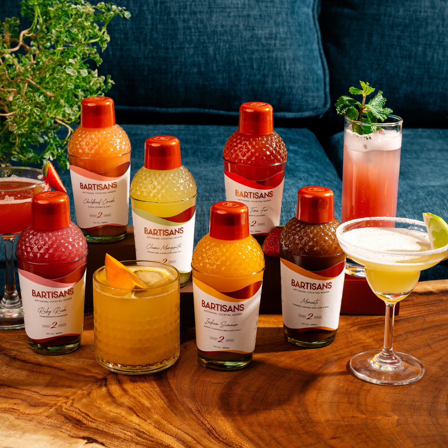The Bartisans Ultimate Trial Pack II (Makes 12 Drinks)