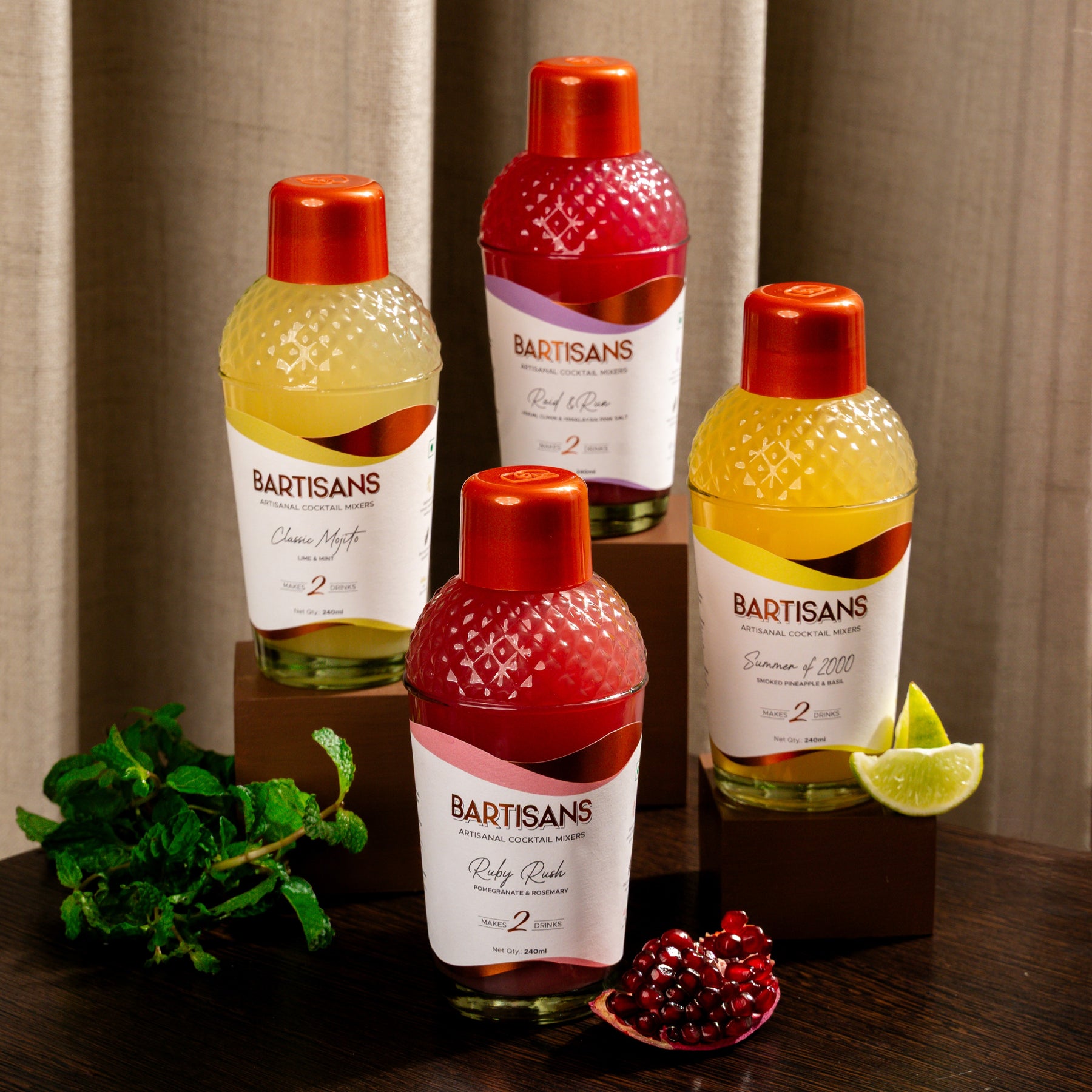 The Mocktail Experience (Makes 8 Drinks)