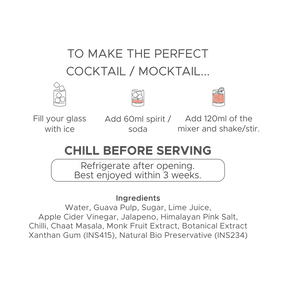 Guava Chilli Picante (2 Drinks)