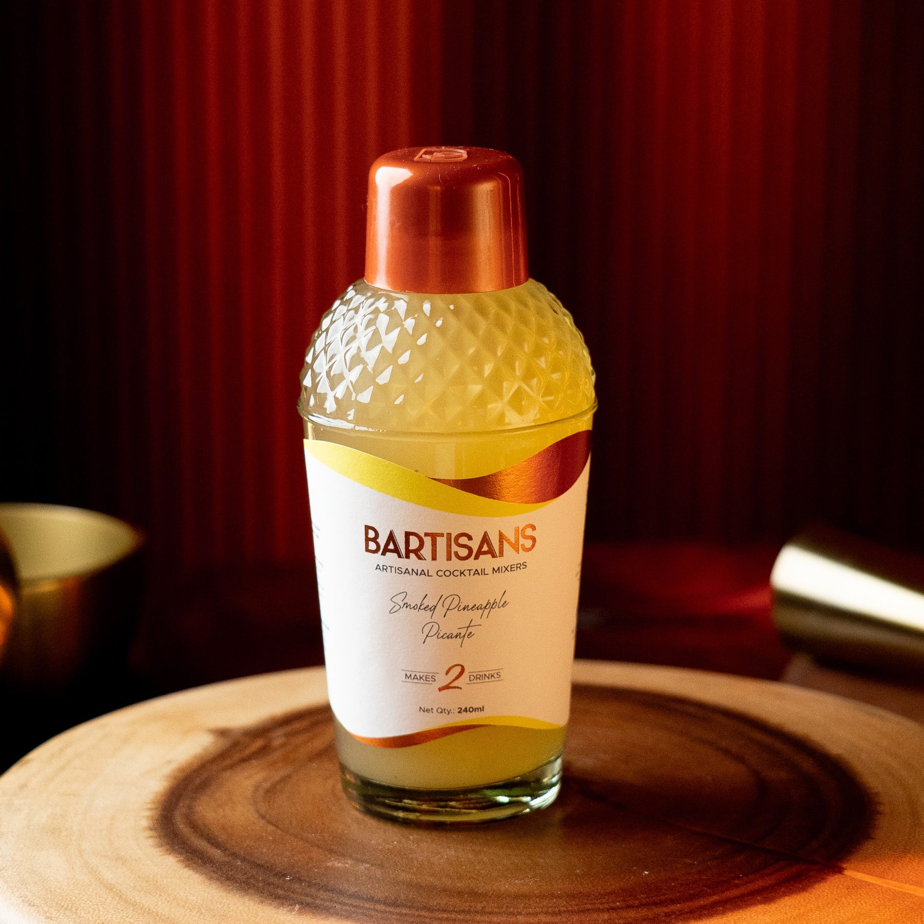 Smoked Pineapple Picante (2 Drinks)