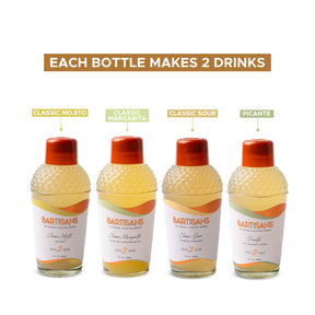 The Classic Cocktails Pack (Makes 8 Drinks)