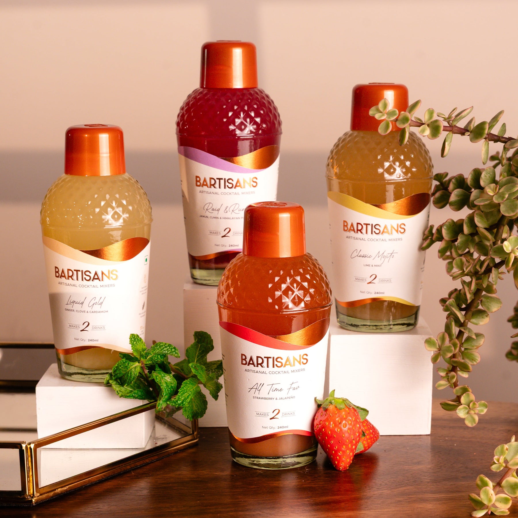 The Mocktail Experience (Makes 16 Drinks)