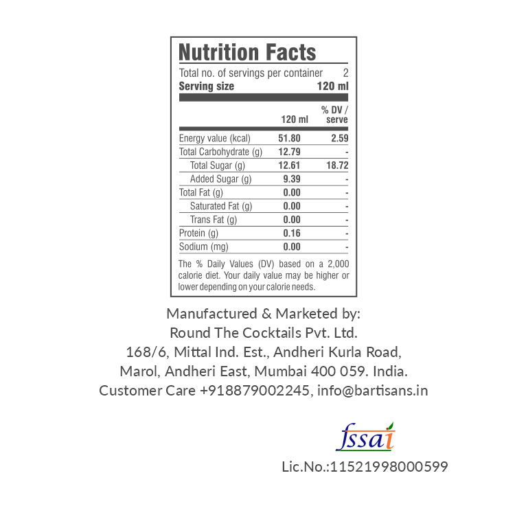 Golden Hour (2 Drinks)