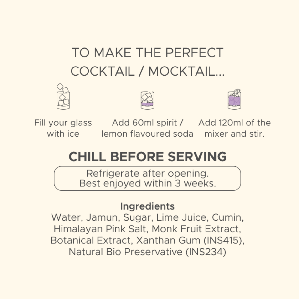 How to make the perfect Raid and Run cocktail in three steps, with the full ingredient list