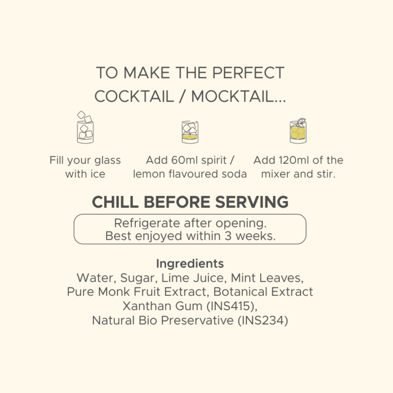 How to make the perfect Classic Mojito cocktail in three steps, with the full ingredient list
