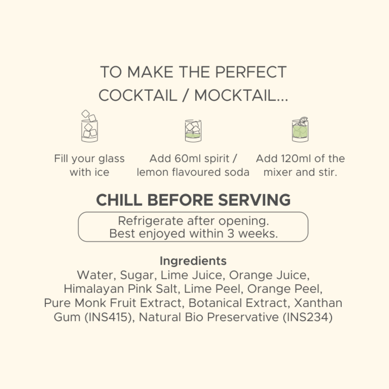 How to make the perfect Classic Margarita cocktail in three steps, with the full ingredient list