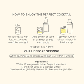 How to make the perfect Ruby Rush cocktail in three steps, with the full ingredient list