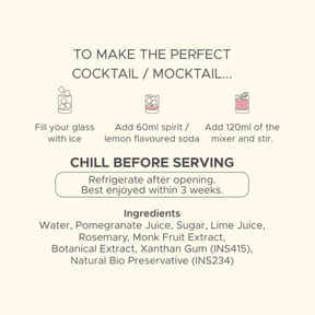 How to make the perfect Ruby Rush cocktail in three steps, with the full ingredient list