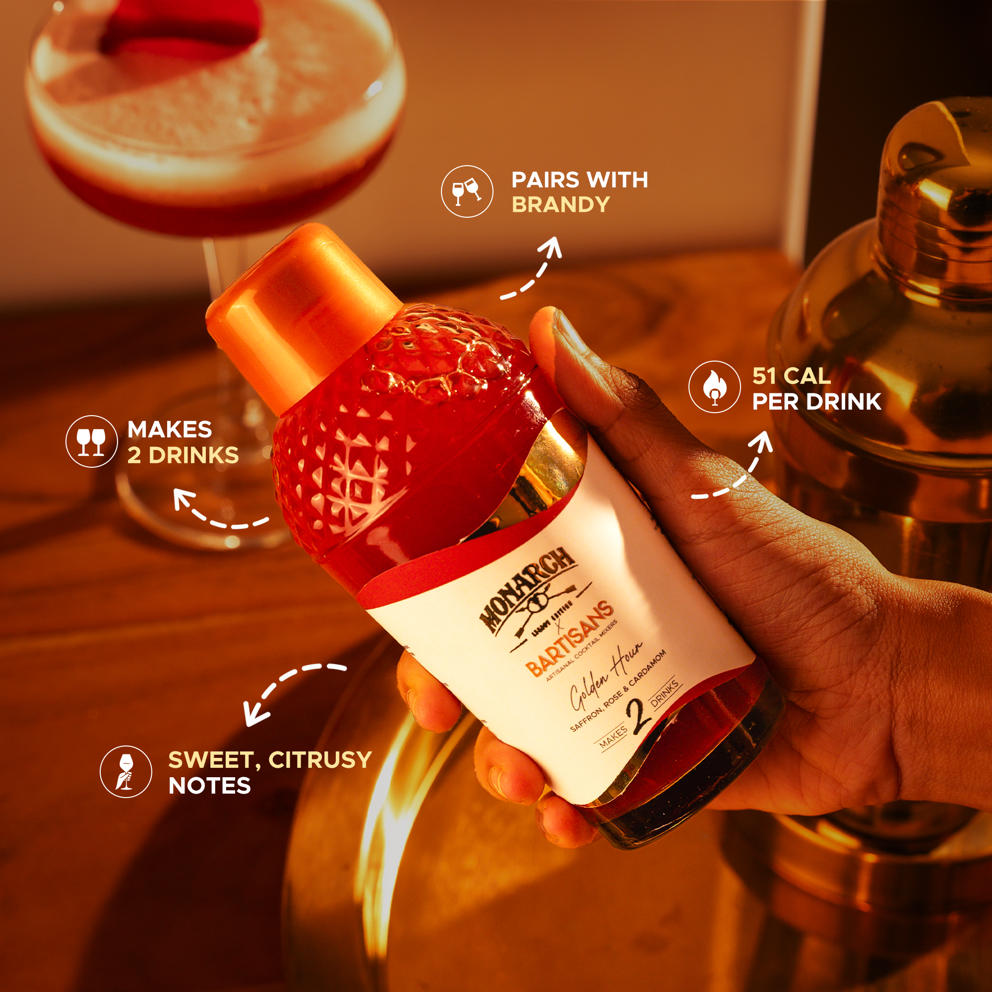  Golden Hour (2 Drinks) 